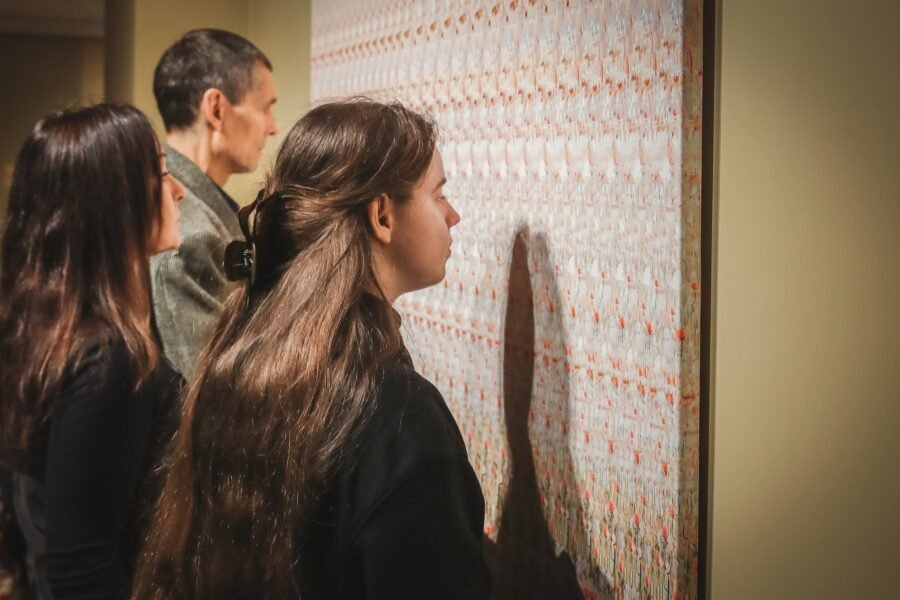 3d autostereogramos „trimatė pasaka“ pristatymas nacionaliniame m. k. Čiurlionio dailės muziejuje 13