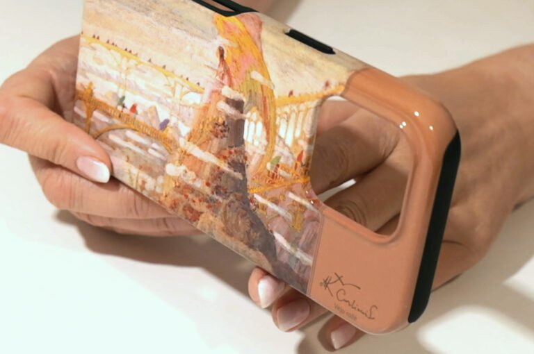 Ciurlionis angelo preliudas phone case 5