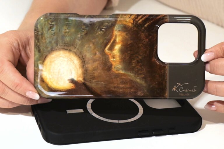 Ciurlionis biciulyste phone case 0