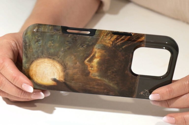 Ciurlionis biciulyste phone case 1