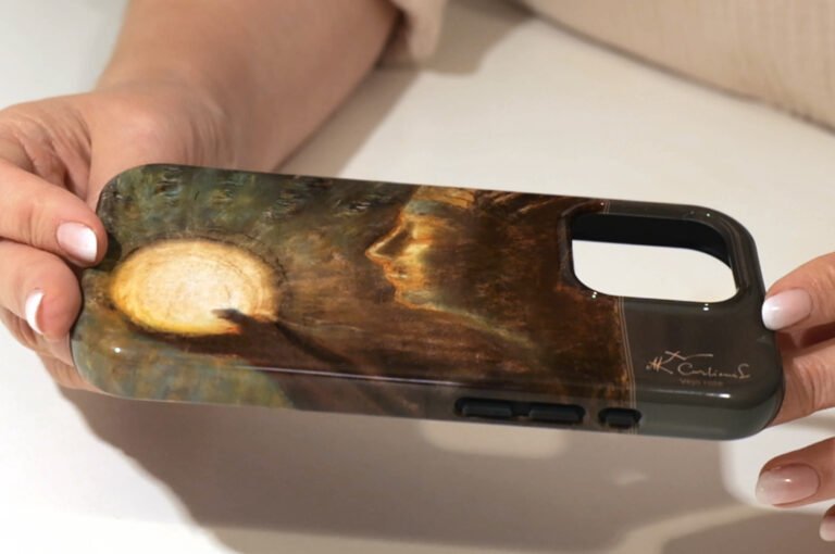 Ciurlionis biciulyste phone case 6