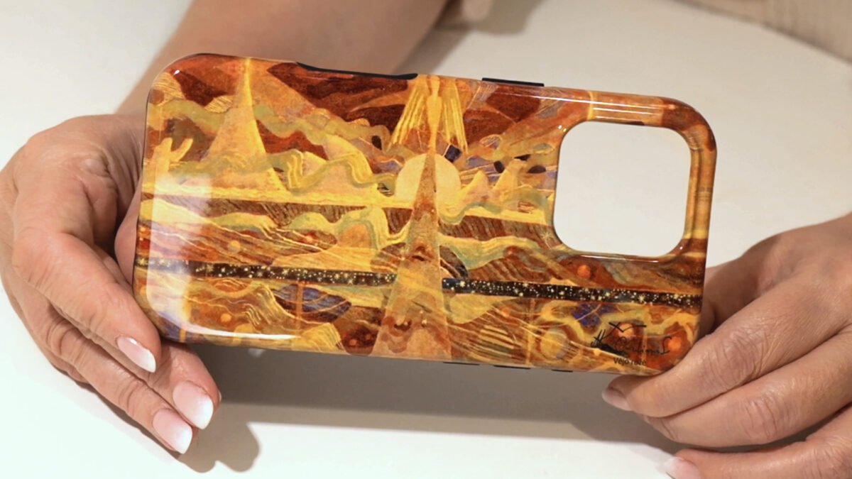Ciurlionis zvaigzdzių sonata phone case 0