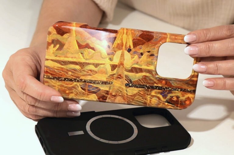 Ciurlionis zvaigzdzių sonata phone case 1
