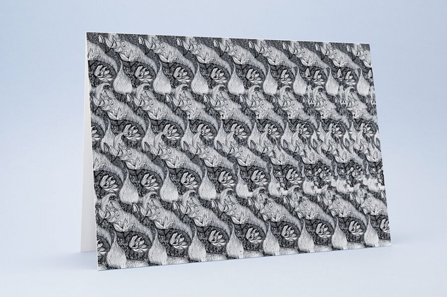 Butterfly – 3D Stereogram Greeting Card with Envelope